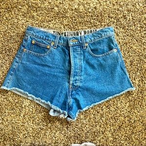 The Laundry Room Denim Shorts with pocket detail